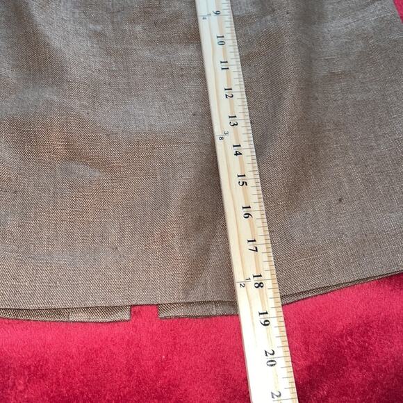 NWT SIZE 2 Finity Naturals Women's Linen MINI Skirt - Picture 7 of 8